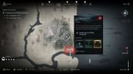 Whereabouts of the legendary Naginata in Assassin's Creed Shadows (Image via Sportskeeda Gaming || Ubisoft)